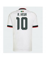 Meksiko Alexis Vega #10 Vieraspaita MM-kisat 2026 Lyhythihainen
